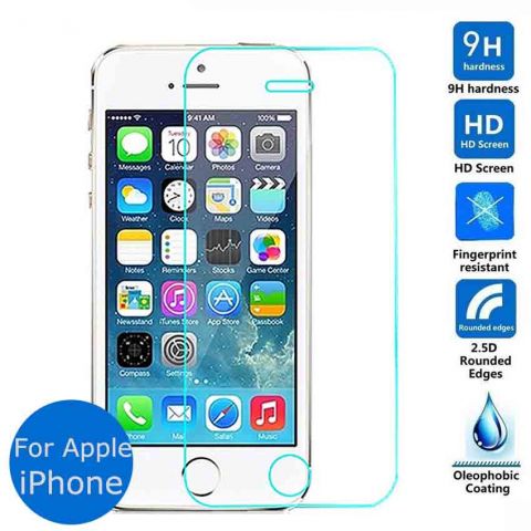 Захисне скло для iPhone 5/5S/SE 2D