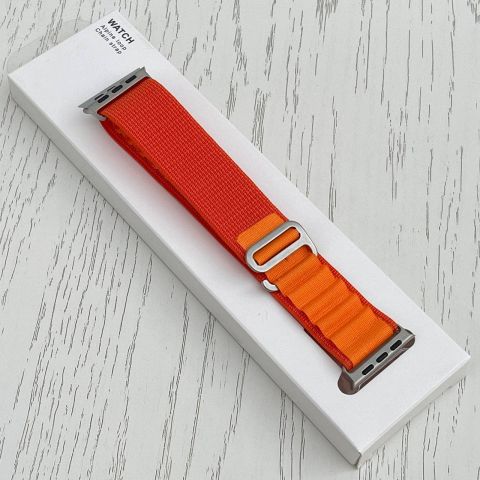 Ремешок для Apple Watch 38/40/41mm Alpine Loop-Orange