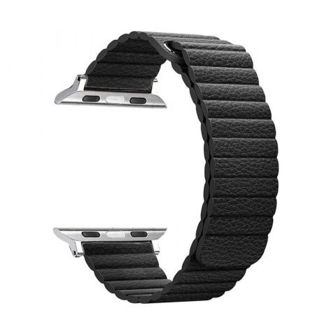 Ремешок для Apple Watch 38/40/41mm Magnetic Leather Loop