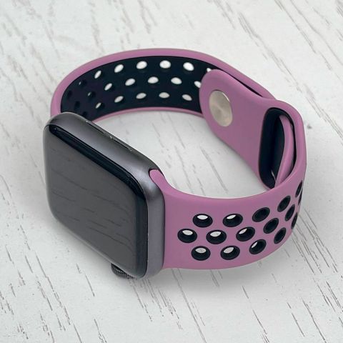 Ремешок для Apple Watch 38/40/41mm Nike Sport Band-Blueberry/Black