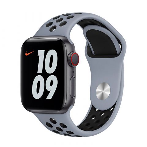 Ремешок для Apple Watch 42/44/45mm Nike Sport Band-Lavender Gray/Black