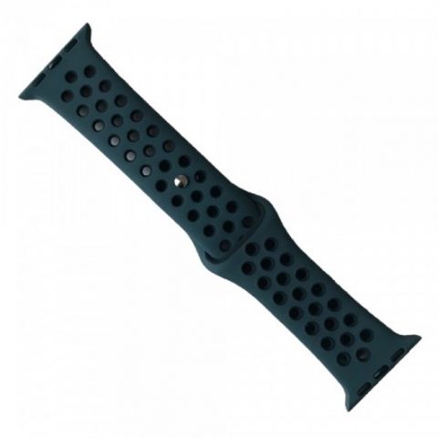 Ремешок для Apple Watch 38/40/41mm Nike Sport Band-Milk Ash/Black