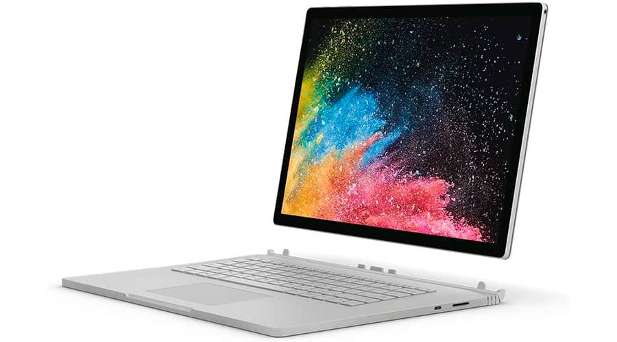 Best gaming tablet Microsoft Surface Book 2 15 inches photo